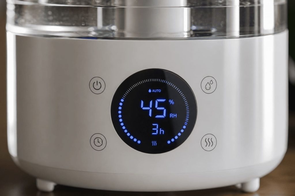 humidificateur avec affichage humidité 45 pour grande pièce