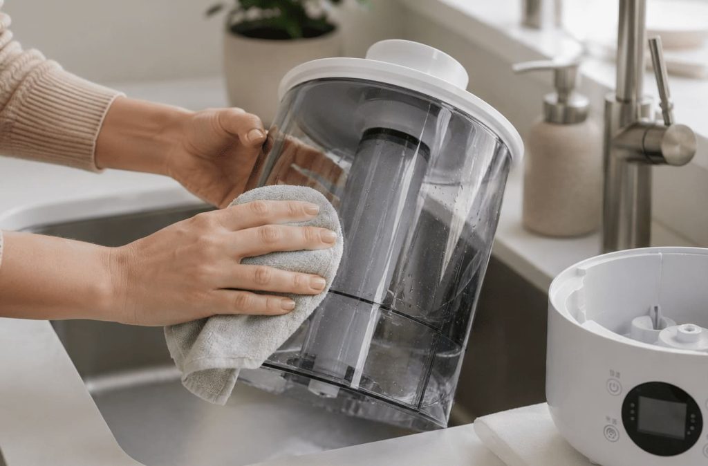 Entretien régulier d’un humidificateur d’air pour améliorer les performances