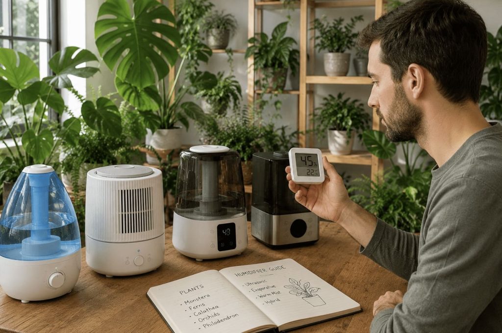 choisir humidificateur pour  volume pièce humidité maison