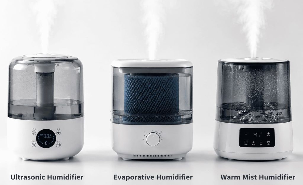 Différents types d’humidificateurs d’air pour la maison