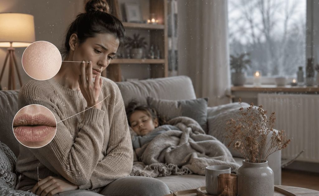 effets de l air sec sur le confort et le sommeil