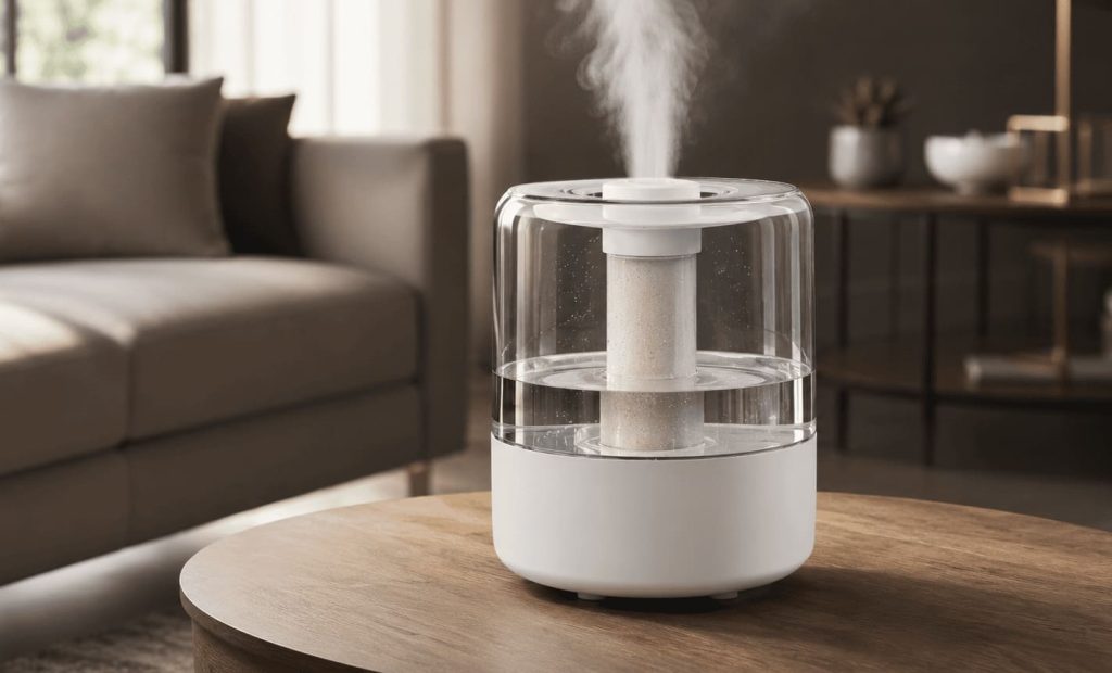 Humidificateur silencieux offrant un excellent rapport qualité prix.