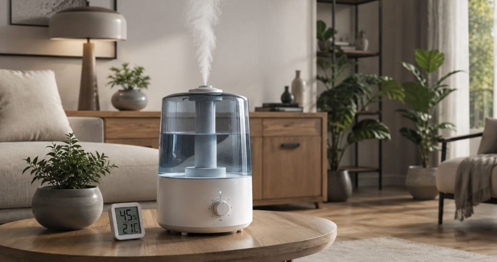 Critères pour choisir un humidificateur adapté à une pièce