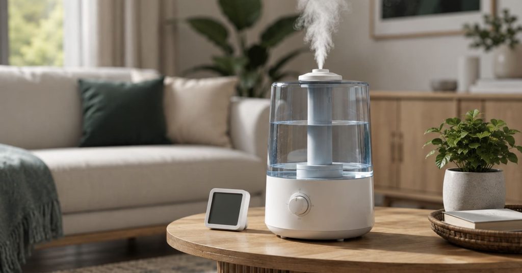 alt="Choisir un humidificateur d’air selon la pièce et le taux d’humidité"
